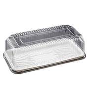 TERRINE EN PLASTIQUE AVEC TAMPA POUR ROULEAU DE VIANDE (EMB 100 UNITÉS)