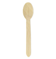 Wooden Spoon 16cm individually packaged (100 Units)