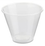 COPO TAÇA PET PARA SOBREMESA 280ML (EMB C/ 100 UND/CAIXA C/