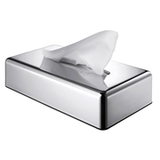 WALL AND TABLE HOLDER FACIAL TISSUE 26X14X5.5CM ABS CHROME