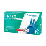 High Protection Blue Latex Glove (50 Units)