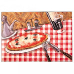 Serviette Comptoir Pizza Personnalisée (Unité de 500)